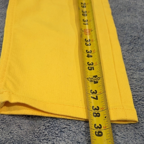 Liz Claiborne Yellow Ankle Jeans Jackie. - Picture 9 of 15
